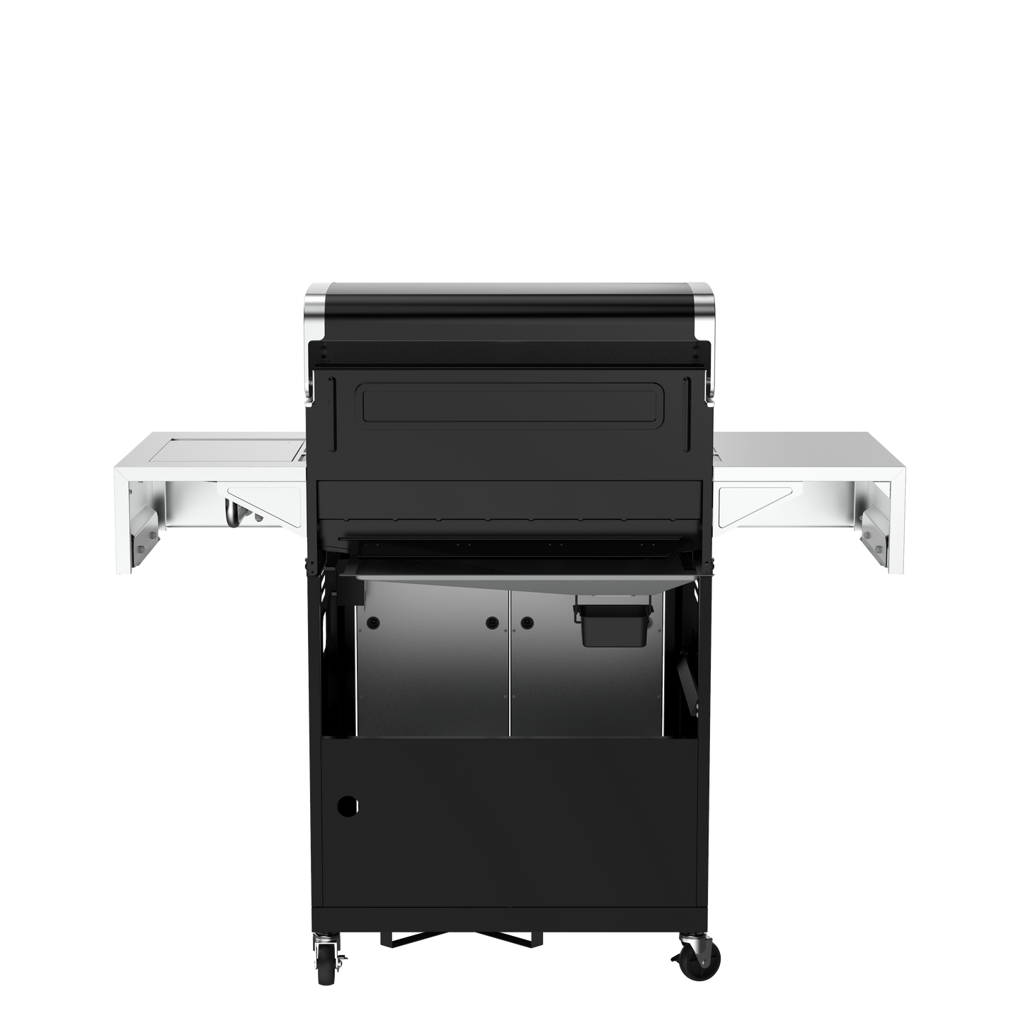 Nexgrill Gourmet Pro 4-Brenner Gasgrill mit Seitenkochfeld & Plancha (Griddle-Max System) – Edelstahl Gasgrill mit porzellanbeschichteten Gusseisenrosten, Ideal für Garten, Balkon & BBQ-Events