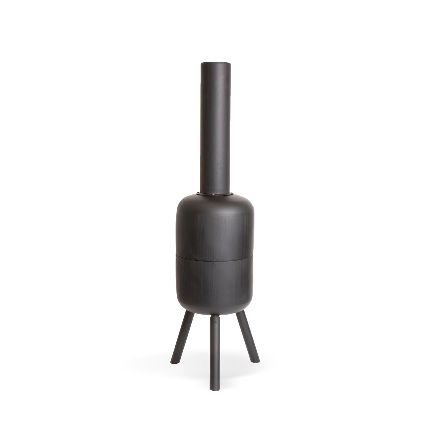BonFeu BonBini / BonSelo Black Feuerstelle aus Cortenstahl – klassischer Gartenkamin & Outdoor Terrassenofen mit Grillfunktion für Garten und Terrasse