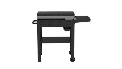 Nexgrill Daytona 2-Brenner Plancha Gasgrill – Kompakter Standgrill mit keramikbeschichteter Grillplatte – Ideal für Garten, Balkon & Outdoor BBQ, 10 kW